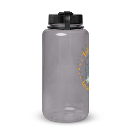 Wide mouth plastic water bottle-LifessentialsLLC.com