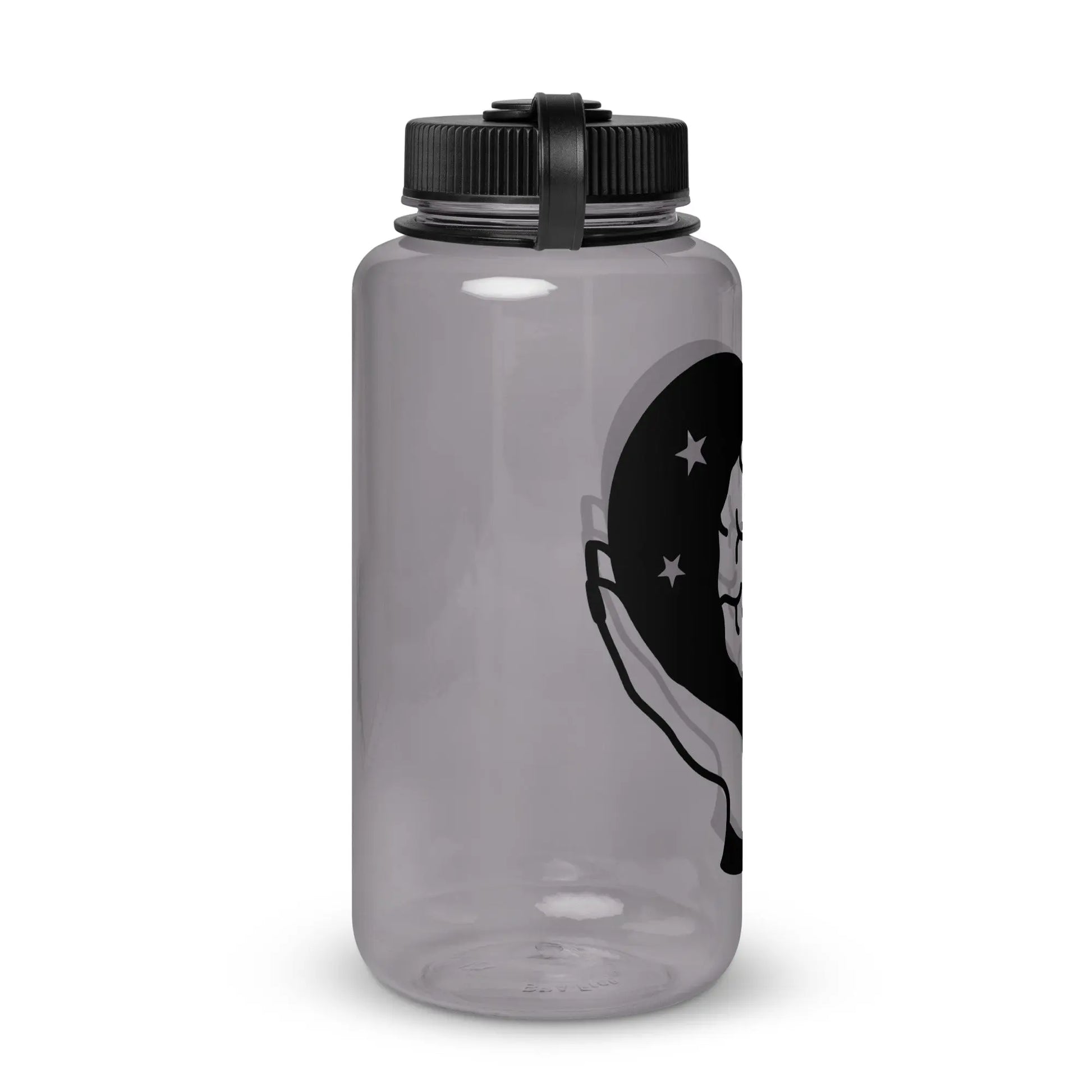 Wide mouth plastic water bottle-LifessentialsLLC.com