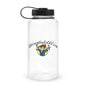 Wide mouth plastic water bottle-LifessentialsLLC.com