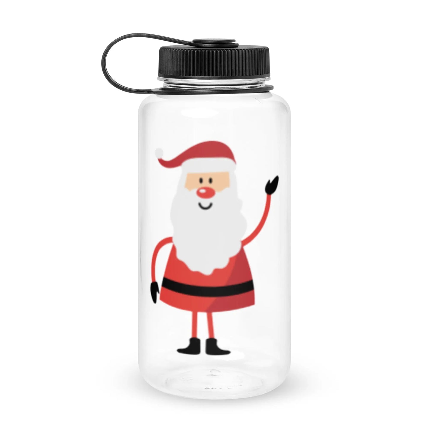 Wide mouth plastic water bottle-LifessentialsLLC.com