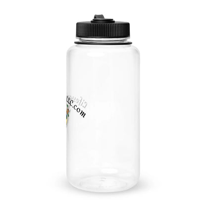 Wide mouth plastic water bottle-LifessentialsLLC.com
