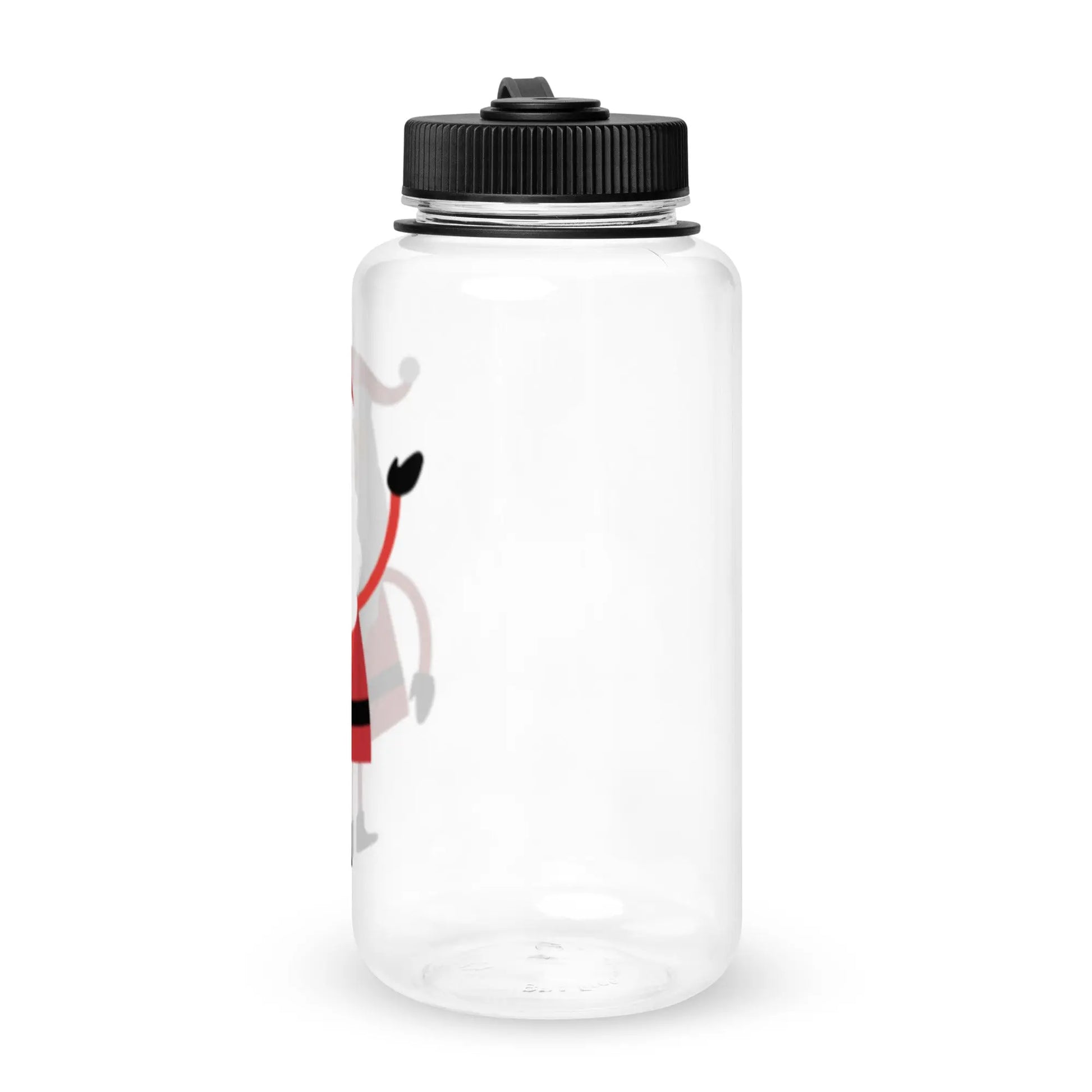 Wide mouth plastic water bottle-LifessentialsLLC.com