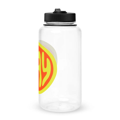 Wide mouth plastic water bottle-LifessentialsLLC.com