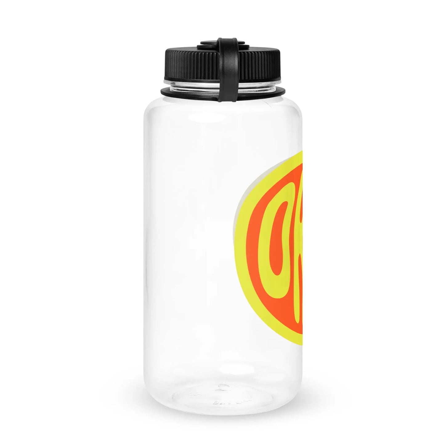 Wide mouth plastic water bottle-LifessentialsLLC.com