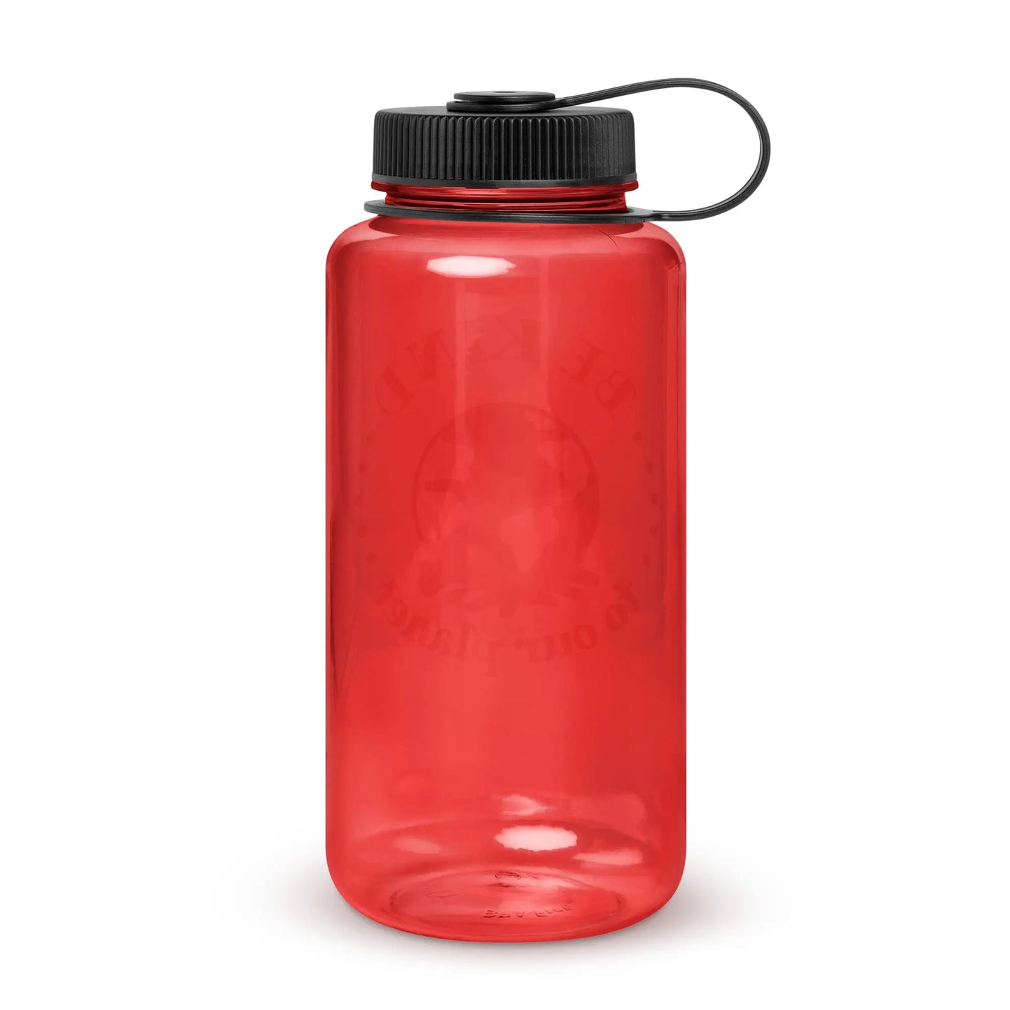 Wide mouth plastic water bottle-LifessentialsLLC.com
