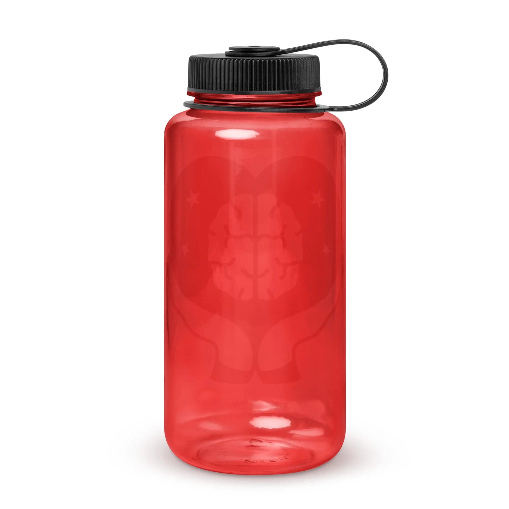 Wide mouth plastic water bottle-LifessentialsLLC.com