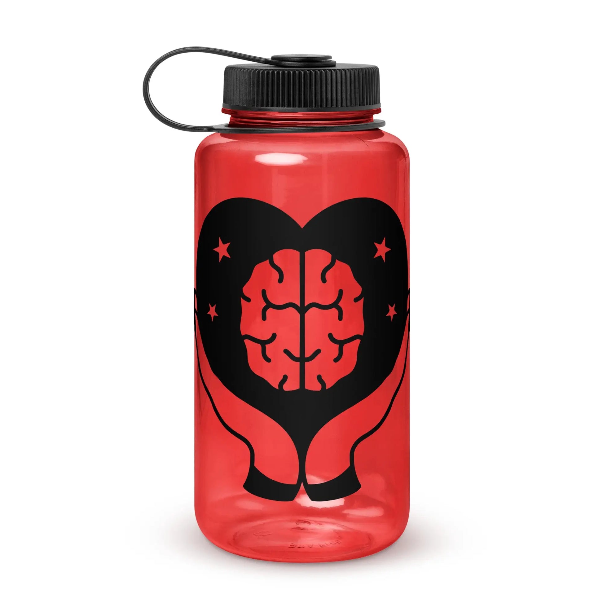 Wide mouth plastic water bottle-LifessentialsLLC.com
