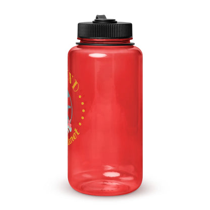 Wide mouth plastic water bottle-LifessentialsLLC.com