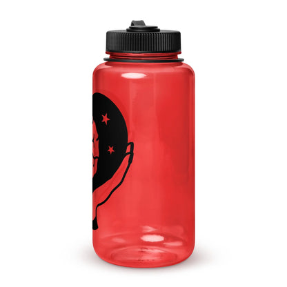 Wide mouth plastic water bottle-LifessentialsLLC.com
