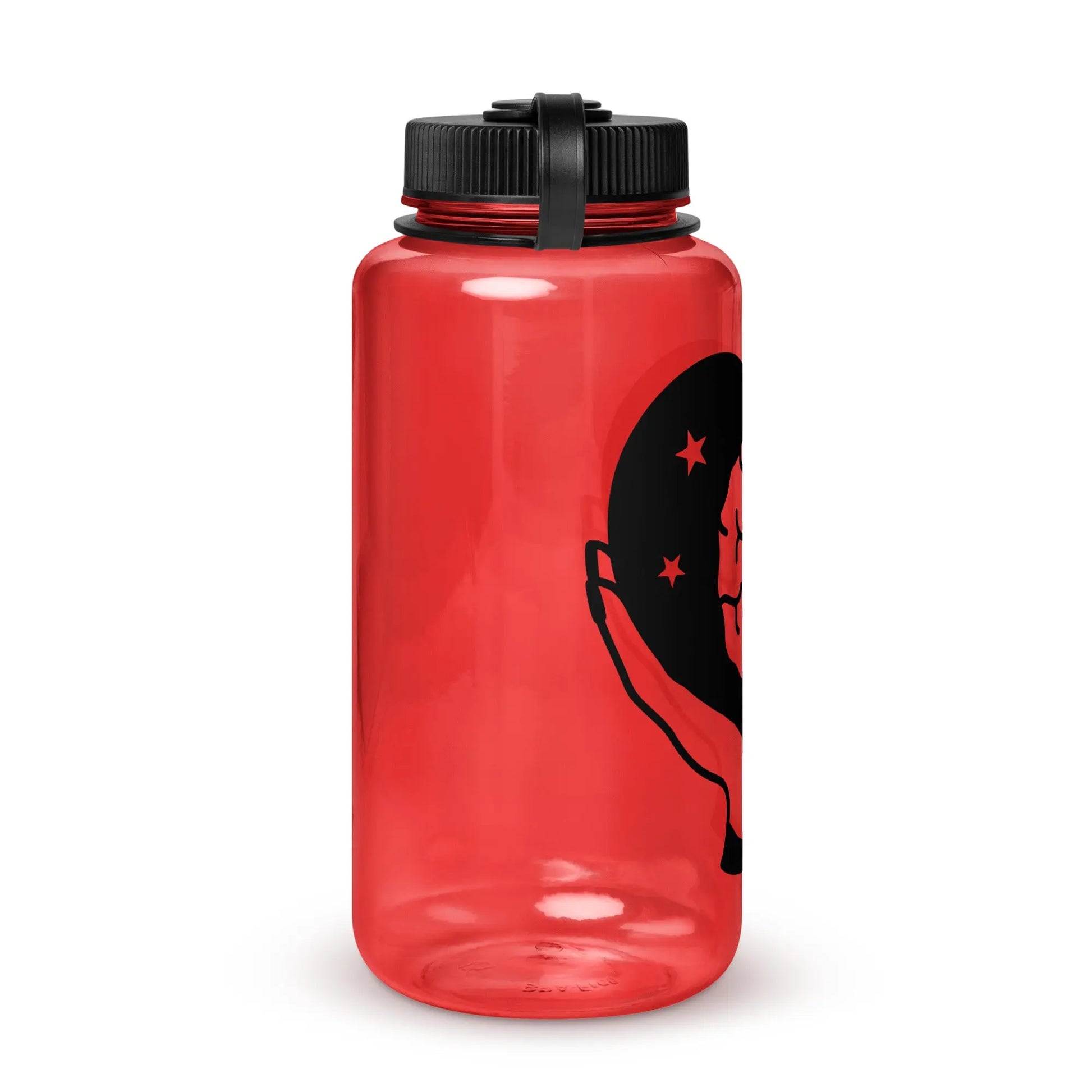 Wide mouth plastic water bottle-LifessentialsLLC.com