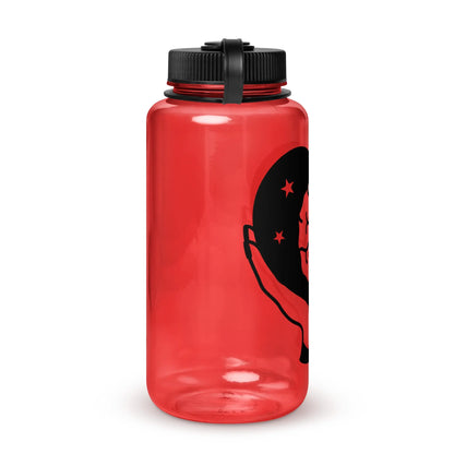 Wide mouth plastic water bottle-LifessentialsLLC.com
