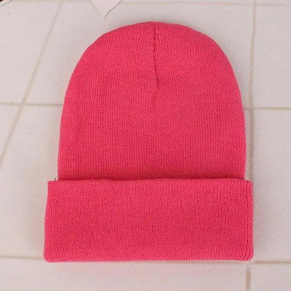 Winter Beanie Hats For Men And Women One Size Beanies Knitted Solid Cool Hat Girls Autumn Female Beanie Warm Comfortable Soft Casual Cap For Cold Weather