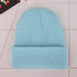 Winter Beanie Hats For Men And Women One Size Beanies Knitted Solid Cool Hat Girls Autumn Female Beanie Warm Comfortable Soft Casual Cap For Cold Weather
