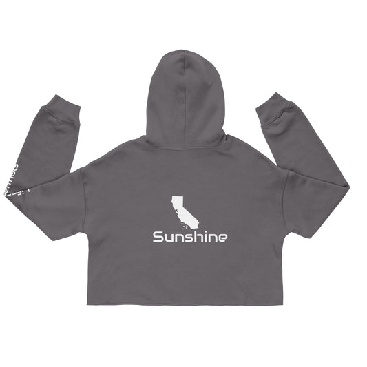 "CALIFORNIA" RAW HEM CROP HOODIE-LifessentialsLLC.com