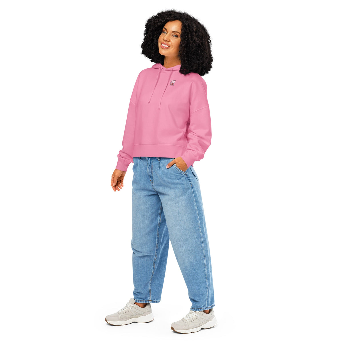 Mom Strong (Black) Women’s Organic Hoodie