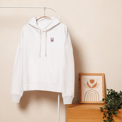 Mom Strong (Black) Women’s Organic Hoodie