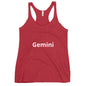 Women's Tri-Blend Racerback Tank Top – Lightweight Raw Edge Design
