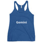 Women's Tri-Blend Racerback Tank Top – Lightweight Raw Edge Design