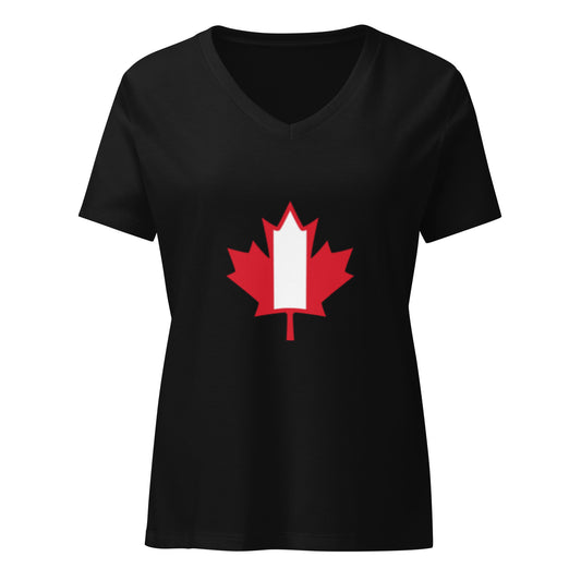 Women’s relaxed v-neck t-shirt-LifessentialsLLC.com